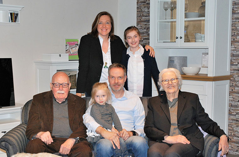 Familienbild der Familie Janz.